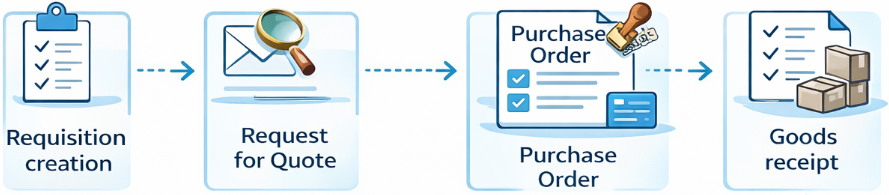 Simple procurement flow